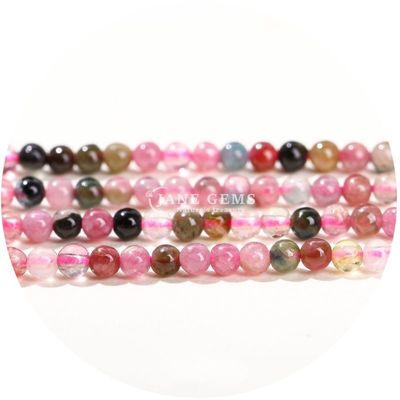 GROOThandel NATUURLIJKE Edelstenen RONDE VLOEWE PERLEN 8MM MULTICOLOR TOURMALINE VLOEWE PERLEN RONDE AGAAT PERLEN SPACERS VOOR SIJWELS