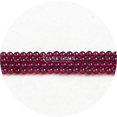 Groothandel natuurlijke edelstenen losse kralen 8 mm Rhodoliet losse kralen Ronde Multicolor Tourmaline kralen Afstandsmeters voor sieraden