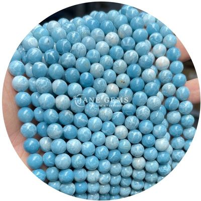 Groothandel Natuurlijke 2A Tourmaline Ronde losse kralen Maansteen Losse Steen Kralen Regenboog Fluorit Kralen Afstandsmeters voor Juwelen