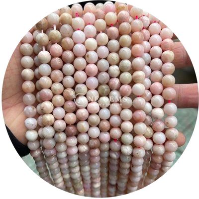 Groothandel Natuurlijke 2A Tourmaline Ronde losse kralen Maansteen Losse Steen Kralen Regenboog Fluorit Kralen Afstandsmeters voor Juwelen