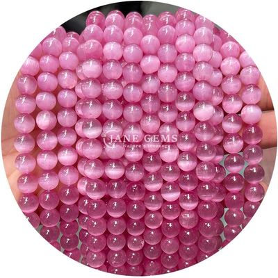 Groothandel Natuurlijke edelstenen Ronde losse kralen 8 mm Blauwe gips losse kralen Ronde hematiet kralen Afstandsmeters voor sieraden maken