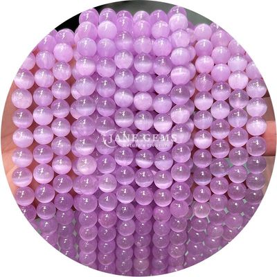Groothandel Natuurlijke edelstenen Ronde losse kralen 8 mm Blauwe gips losse kralen Ronde hematiet kralen Afstandsmeters voor sieraden maken