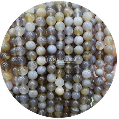 Groothandel Natuurlijke edelstenen Ronde losse kralen 8 mm Blauwe gips losse kralen Ronde hematiet kralen Afstandsmeters voor sieraden maken