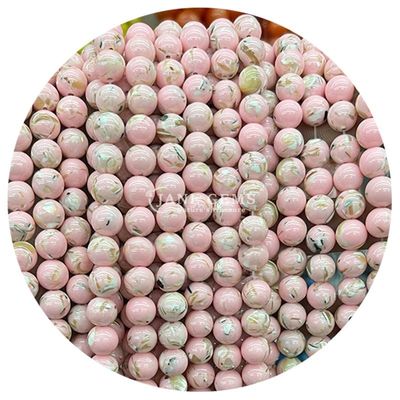 Groothandel natuurlijke edelstenen ronde losse kralen 8 mm veelkleurige gestreepte agaat losse kralen ronde kralen afstandsbediening voor sieraden