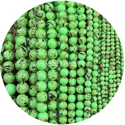 Groothandel natuurlijke edelstenen ronde losse kralen 8 mm veelkleurige gestreepte agaat losse kralen ronde kralen afstandsbediening voor sieraden