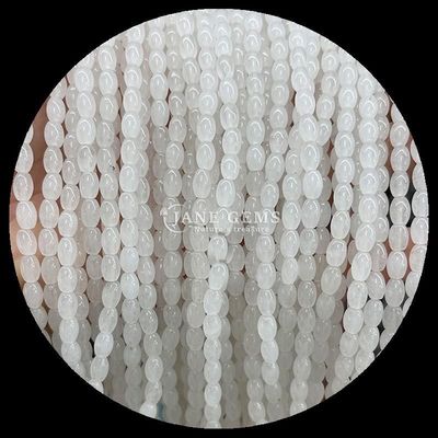 Tiger's Eye Geel Aventurine Gem Perlen Natuurlijke Kristal Rijstvorm Steen losse Perlen Strengen Voor Armbanden
