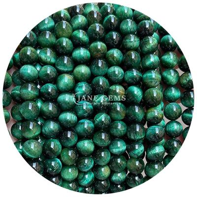 Groothandel Natuursteen Ronde losse kralen 8mm Tiger Eye Losse kralen Roze Rode Tiger Eye Ronde kralen Afstandsmeters voor sieraden