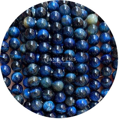 Groothandel Natuursteen Ronde losse kralen 8mm Tiger Eye Losse kralen Roze Rode Tiger Eye Ronde kralen Afstandsmeters voor sieraden