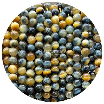 Groothandel Natuursteen Ronde losse kralen 8mm Tiger Eye Losse kralen Roze Rode Tiger Eye Ronde kralen Afstandsmeters voor sieraden