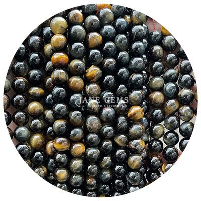 Groothandel Natuursteen Ronde losse kralen 8mm Tiger Eye Losse kralen Roze Rode Tiger Eye Ronde kralen Afstandsmeters voor sieraden