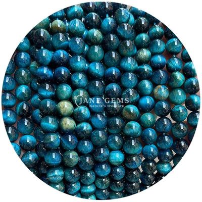 Groothandel Natuursteen Ronde losse kralen 8mm Tiger Eye Losse kralen Roze Rode Tiger Eye Ronde kralen Afstandsmeters voor sieraden