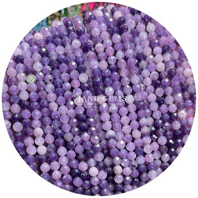 Groothandel halfedel edelstenen gefascieerde kralen gefascieerde losse amethist kralen accessoires kralen afstandsbediening voor sieraden