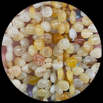 Indiase Agate Topaz Gem Perlen Natuurlijk Kristal Water Druppel Vorm Steen losse Perlen Strengen Voor Armbanden