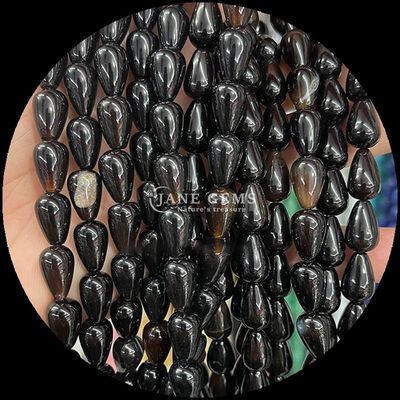 Howlite Crazy Agate Gem Perlen Natuurlijke kristal water druppel vorm Steen losse perlen strengen voor armbanden