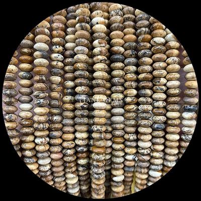 Sodalite beeld steen edelsteen kraal natuurlijk kristal ufo vorm steen losse kraal strengen voor armbanden
