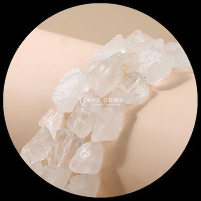 Rozenkwarts Amethist Edelsteen Perlen Natuurlijk Kristal Ruwe Steen Losse Perlen Strengen Voor Armbanden
