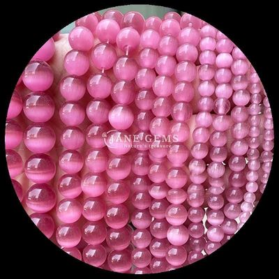 Kleurrijk Roze Geel Meer Blauwe Kleur Perlen Aanpasbare Ronde Vorm Katten Oog Perlen Voor DIY Geschenken