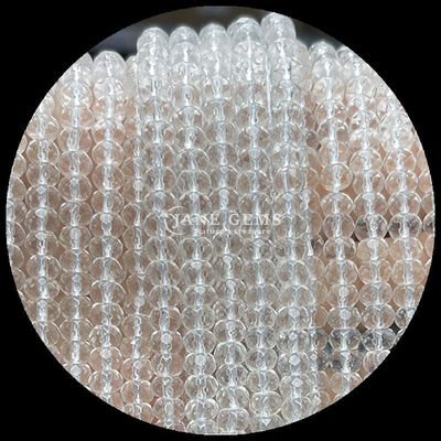 Fluoride Carnelian Natural Gemstone Bead Faceted Abacus Shape Loose Bead Strands voor Healing Energy en DIY Jewelry Ma