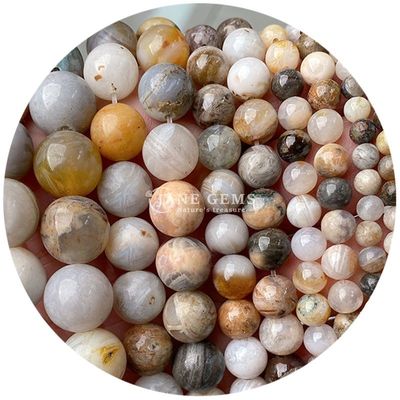 Natuurlijke genezende kristal edelsteen losse kralen gladde stenen kralen voor sieraden maken