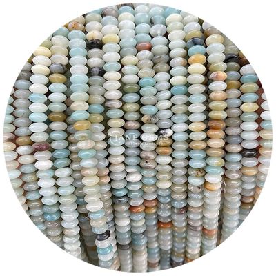 Echte natuurlijke gepolijste gladde edelsteen ronde kralen strand doe-het-zelf accessoires voor juwelen cadeau