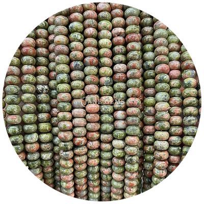 Echte natuurlijke gepolijste gladde edelsteen ronde kralen strand doe-het-zelf accessoires voor juwelen cadeau