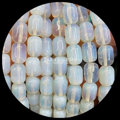 Edelstenen Perlen Howliet Opaliet Natuurkristal Edelstenenvat Vorm losse perlenstrengen voor sieraden maken