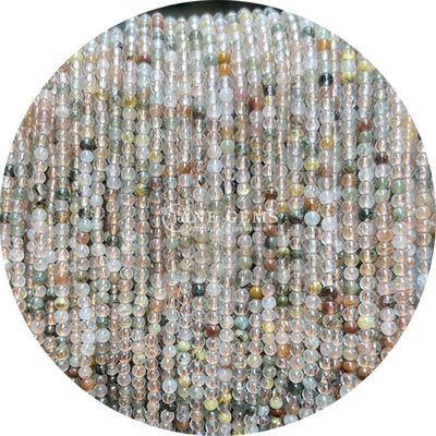 Genezende energie Halve edelsteen gladde ronde losse kralen zebra jasper natuurlijke kralen strengen voor doe-het-zelf