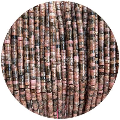 Natuurlijke halfedelstenen, rood jaspis, citroen, jade, losse kraalstenen voor sieraden