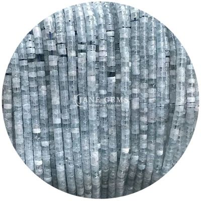 Natuursteen Rechthoekige losse kralen Strand Crystal Peace Jasper Aquamarin Kralen Strands