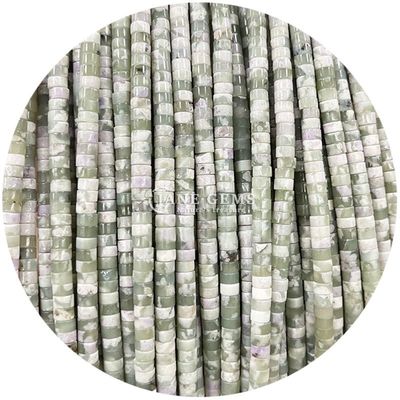 Natuursteen Rechthoekige losse kralen Strand Crystal Peace Jasper Aquamarin Kralen Strands