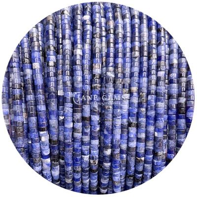 Natuurlijke lapislazuli Sodalite steen kralen Rechte hoek vorm Kristal losse kralen voor sieraden maken