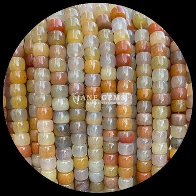 Edelstenen Perlen Groen Aventurine Violette Steen Natuurlijk Kristal Edelsteen Appelvorm Losse Perlen Strengen voor Juwelen