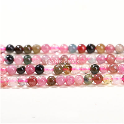 Echte natuursteen edelsteen gepolijst glad los rond kralen verf voor armband halsketting maken accessoires
