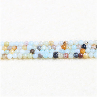 Echte natuursteen edelsteen gepolijst glad los rond kralen verf voor armband halsketting maken accessoires