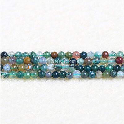 Echte natuursteen edelsteen gepolijst glad los rond kralen verf voor armband halsketting maken accessoires