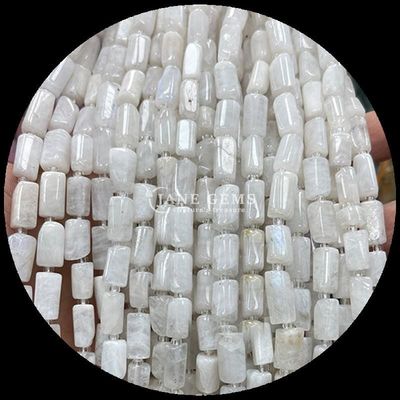 Edelstenen Perlen Natuurkristal Apatite Rhodonite Edelsteen Gevelvormige Cylindervorm Losse Perlen Strengen voor het maken van sieraden