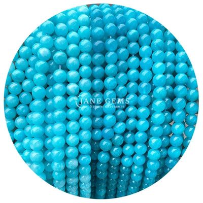 Gemengde Ronde Jades Chalcedonie Steen Perlen Genezende Kristallen Natuursteen Losse Perlen DIY Juwelen maken