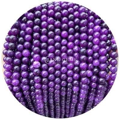 Ronde Jades Kleur Chalcedonie Steen Perlen Healing Kristal Natuursteen losse Perlen Voor DIY Juwelen maken