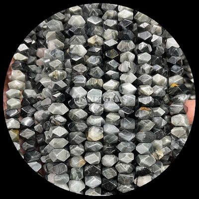 Edelstenen Perlen Natuurkristal Amazonite Adelaars oog Edelsteen Onregelmatige omgevallen vorm Losse perlen Strengen voor het maken van juwelen