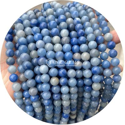 Natuurlijke losse stenen kralen Strand Edelsteen Roze Aventurine Ronde Glanzige Voor zelfstandig sieraden maken