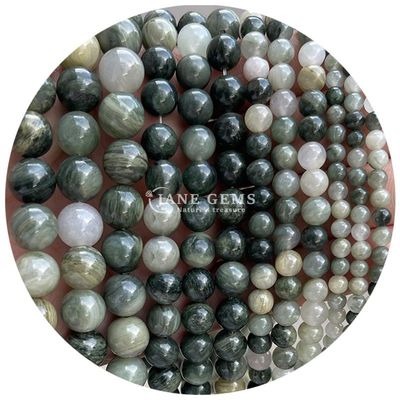 Natuurlijke zwarte streep Rhodochrosite edelsteen kraal voor sieraden maken van zelfgemaakte armbanden