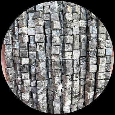 DIY Juwelen en Crystal Healing Natural Labradorite Blue Dot Loose Bead Strands in verschillende maten