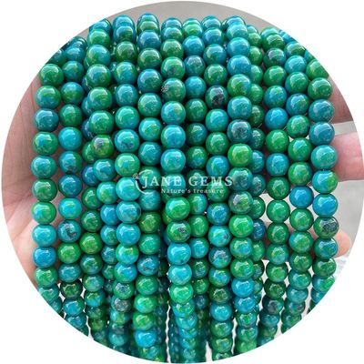 Harmonisatie van energieën Natuurlijke genezing Kristal edelsteen kralen Tourmaline Magnesiet Voor kristal sieraden maken