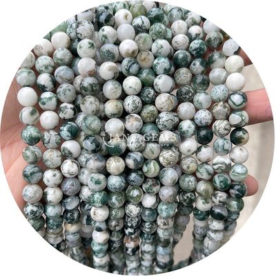 Harmonisatie van energieën Natuurlijke genezing Kristal edelsteen kralen Tourmaline Magnesiet Voor kristal sieraden maken