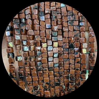 Indiase Agate Blauwe Dot Perlen voor Kristallen Healing en DIY Juwelen maken van verschillende maten