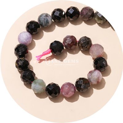 Crystal Faceted Round Bead Armband Halffabricate DIY Juwelen Accessoires Losse Perlen
