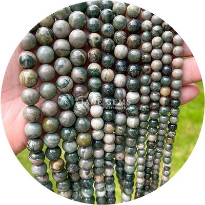 Echte natuurlijke ronde losse edelsteen kralen kraal voor sieraden maken
