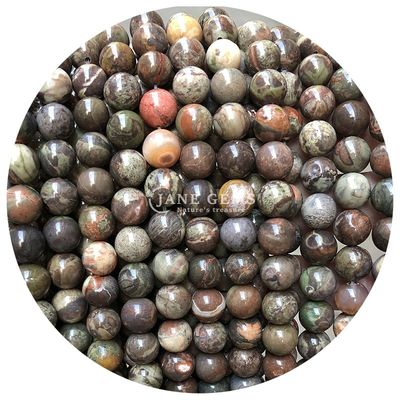 Echte natuurlijke ronde losse edelsteen kralen kraal voor sieraden maken