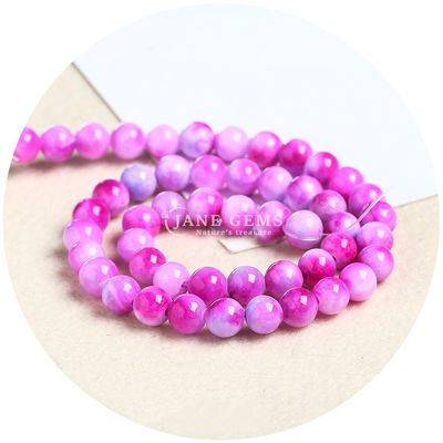 Regenboog Perzische jade losse kralen ronde vorm kralen Diy sieraden Accessoires voor cadeau