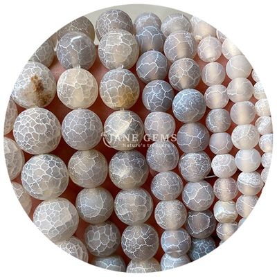 Verscheidene verweerde agate losse kralen kristallen steen voor het maken van handgemaakte kristallen armbanden